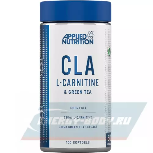 Omega 3 Applied Nutrition CLA L Carnitine and Green Tea 100 мягких капсул