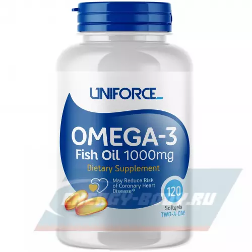 Omega 3 Uniforce Omega-3 1000 mg 120 капсул