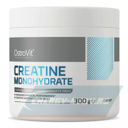  OstroVit Creatine Monohydrate Вишня, 300 г