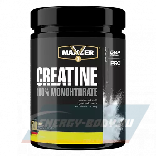 MAXLER Creatine 100% Monohydrate Нейтральный, 500 г