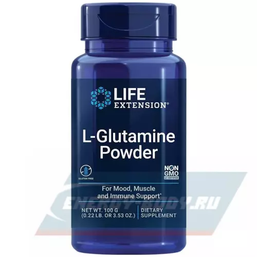 Глютамин Life Extension L-Glutamine Powder 100 г
