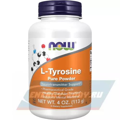 Аминокислотны NOW FOODS L-Tyrosine powder 113 г