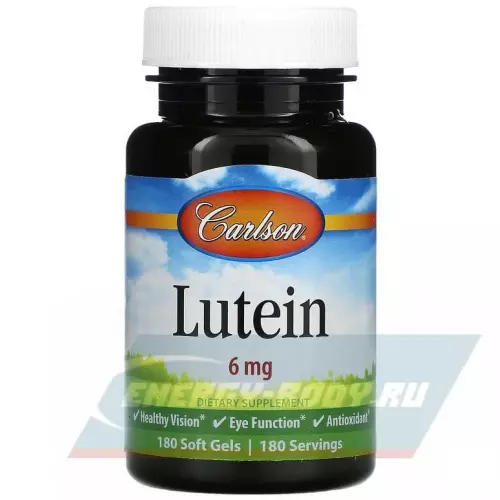  Carlson Labs Lutein 6 mg 180 капсул
