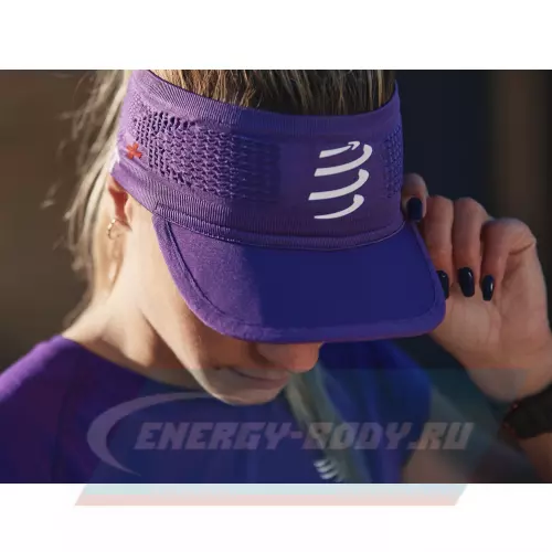  Compressport Повязка на голову Spiderweb On/Off Фиолетовый 