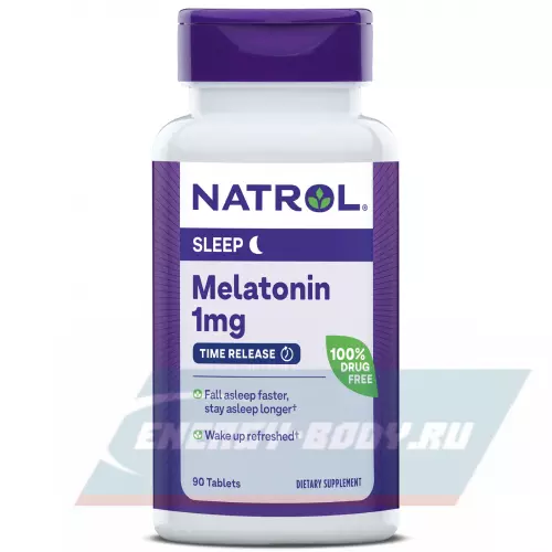  Natrol Melatonin 1 mg 90 таблеток