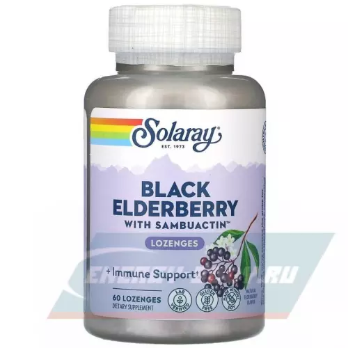  Solaray Sambuactin Elderberry Extract 60 таблеток
