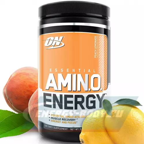 Аминокислотны OPTIMUM NUTRITION Essential Amino Energy Персиковый Лимонад, 270 г