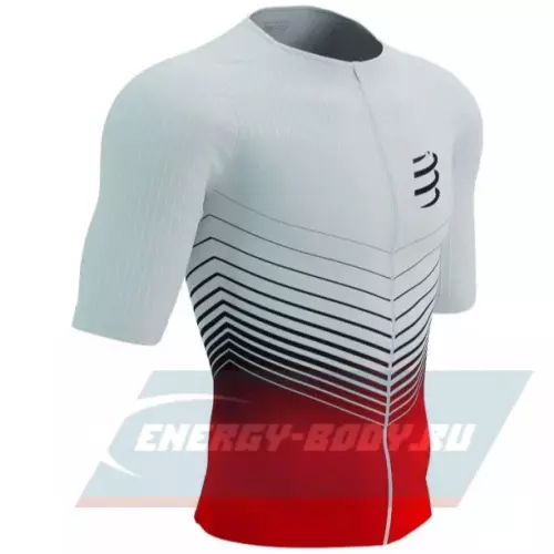  Compressport Футболка Tri Postural V2 White/Red M