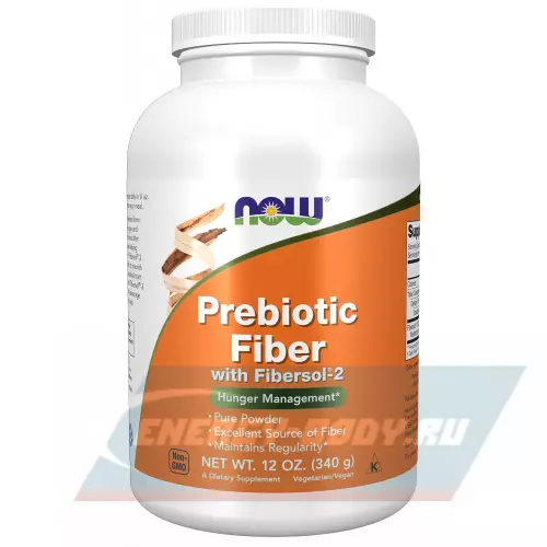  NOW FOODS Prebiotic Fiber with Fibersol-2 340 г