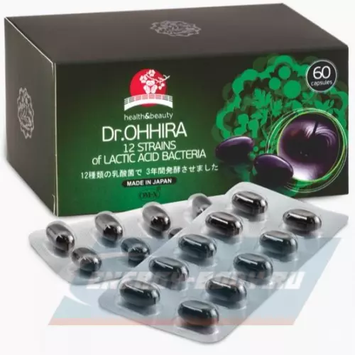 Минералы и витамины DR.OHHIRA Пробиотики OM-X® Нейтральный, 60 капсул