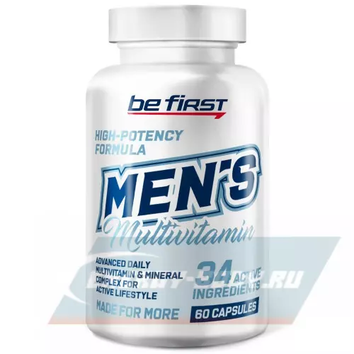  Be First Men's multivitamin 60 капсул