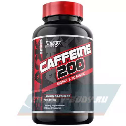 Энергетик NUTREX CAFFEINE 200 60 капсул