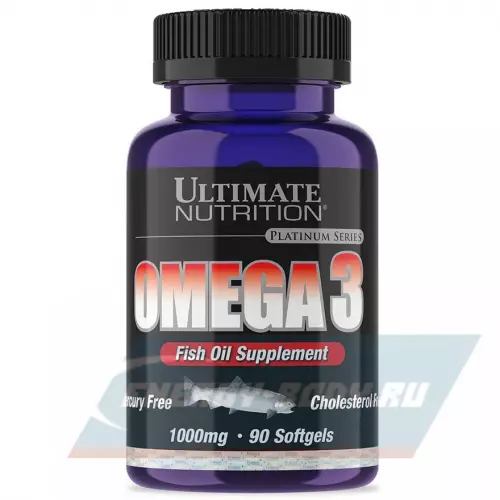 Omega 3 Ultimate Nutrition Ult Omega 3 90 капсул