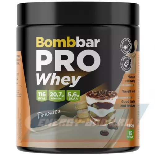  Bombbar Whey Protein Pro Тирамису, 450 г