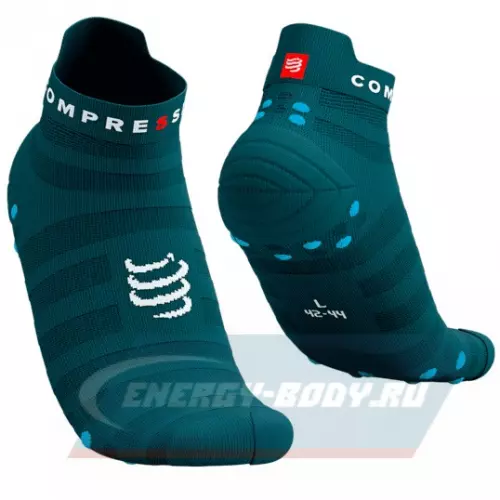  Compressport Носки Run Ultralight Low V4 Shaded Spruce/Hawaiian Ocean T3