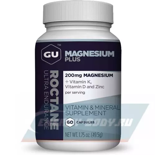  GU ENERGY Magnesium Plus 60 капсул