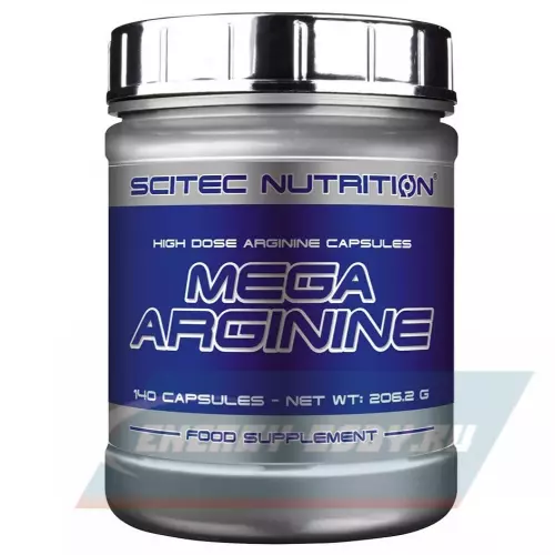  Scitec Nutrition Mega Arginine 140 капсул