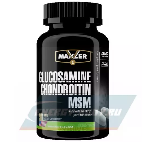 Суставы, связки MAXLER Glucosamine Chondroitin MSM (USA) Нейтральный, 90 таблеток