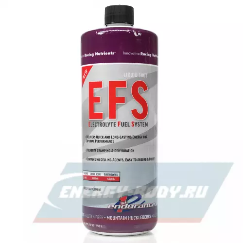 Энергетический гель First Endurance EFS EFS LIQUID SHOT Черника, 907 г