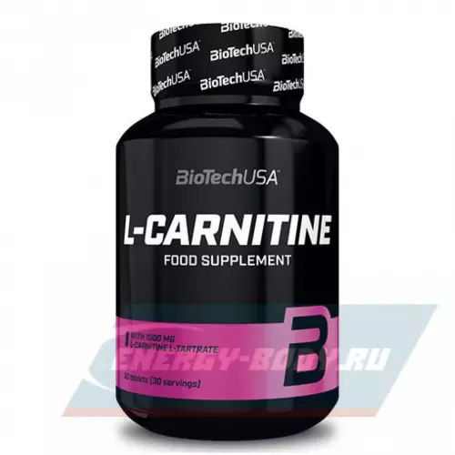 L-Карнитин BiotechUSA L-Carnitine 1000 mg 30 таблеток