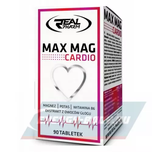  Real Pharm MAX MAG Cardio 90 таблеток