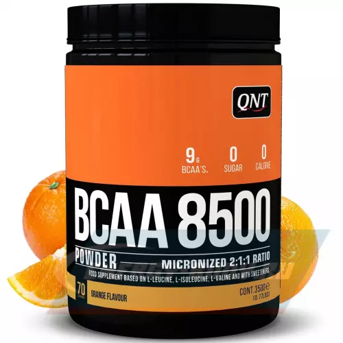 ВСАА QNT BCAA 8500 Powder 2:1:1 Апельсин, 350 г