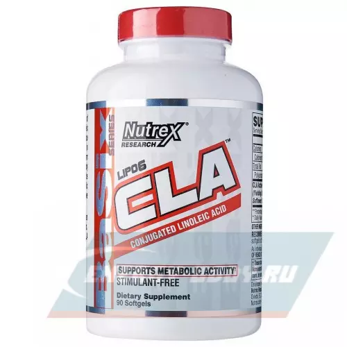 Omega 3 NUTREX Lipo-6 CLA 90 капсул