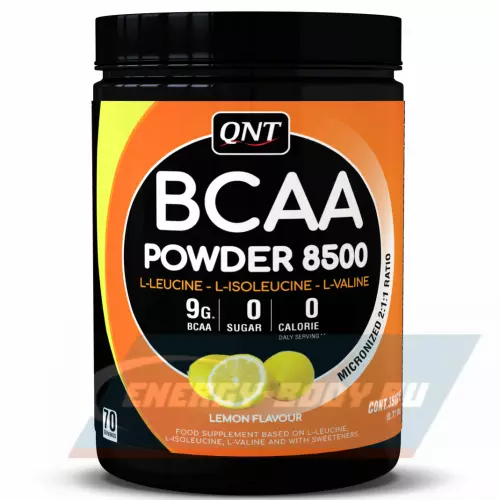ВСАА QNT BCAA 8500 Powder 2:1:1 Лимон, 350 г