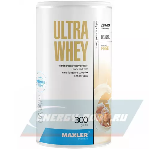  MAXLER Ultra Whey Солёная карамель, 300 г