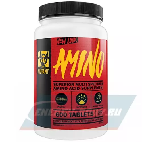 Аминокислотны Mutant Mutant Amino 600 таблеток