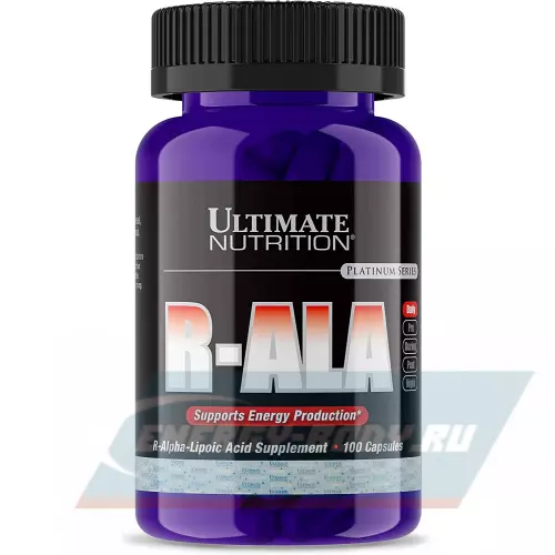  Ultimate Nutrition R-ALA 100 капсул
