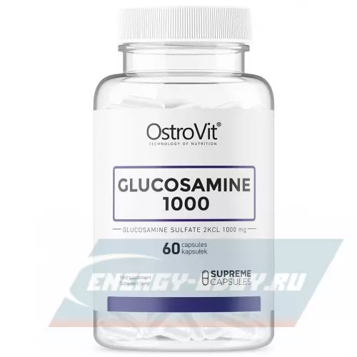 Суставы, связки OstroVit Glucosamine 1000 mg 60 капсул