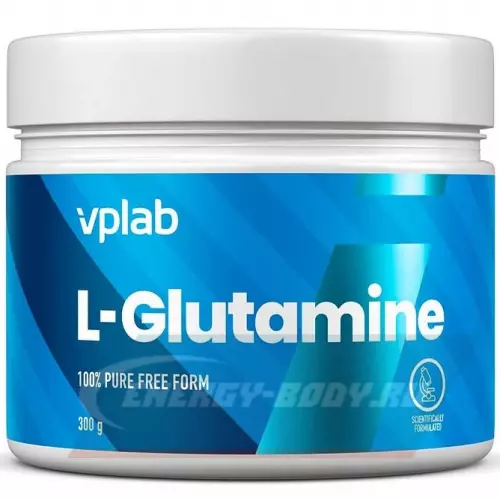 Глютамин VP Laboratory L-GLUTAMINE Нейтральный, 300 гр