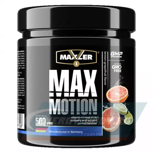  MAXLER Max Motion Лимон-грейпфрут, 500 г
