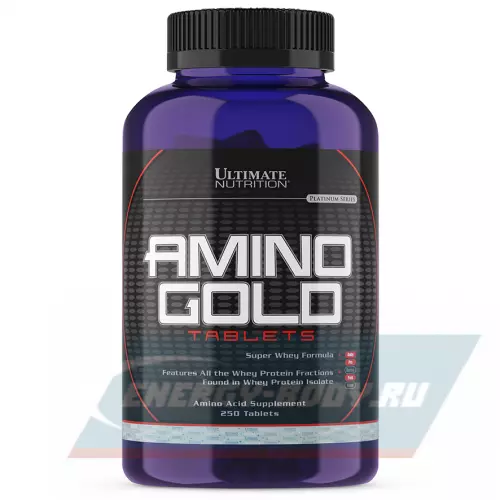 ВСАА Ultimate Nutrition Amino Gold Formula (1000 mg) 2:1:1 Нейтральный, 250 таблеток