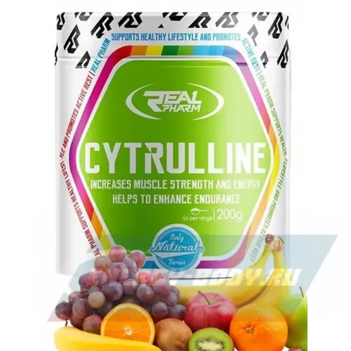  Real Pharm Citrulline Powder Тропические фрукты, 200 г