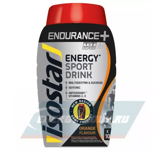  ISOSTAR Energy Sport Drink (Endurance+) Апельсин, 790 г