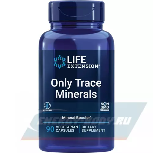  Life Extension Only Trace Minerals 90 веган капсул