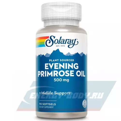  Solaray Evening Primrose 500 mg 90 гелевых капсул