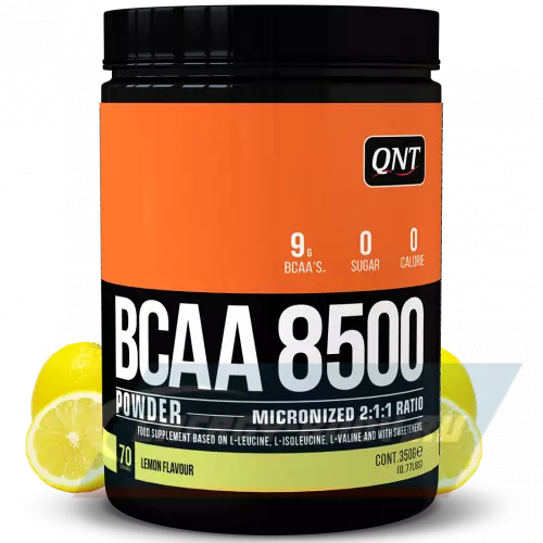 ВСАА QNT BCAA 8500 Powder 2:1:1 350 г, Лимон