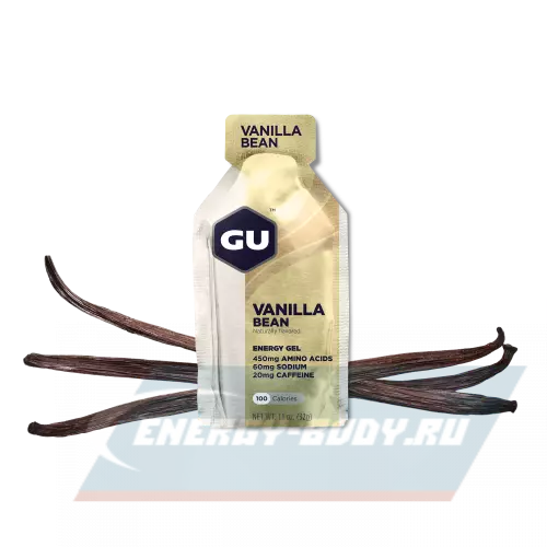 Энергетический гель GU ENERGY GU ORIGINAL ENERGY GEL 20mg caffeine Ваниль, 32 г