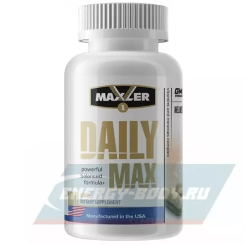  MAXLER Daily Max Нейтральный, 100 таблеток