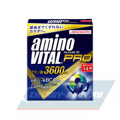 ВСАА AminoVITAL AJINOMOTO aminoVITAL® Pro Лимон, 1 коробка