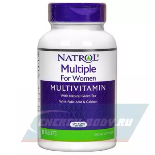  Natrol Multiple for Women Multivitamin Нейтральный, 90 таблеток
