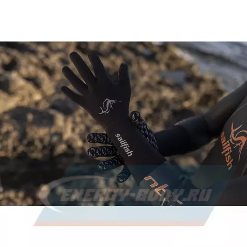 Гидрокостюм Sailfish Неопреновые перчатки Черный L