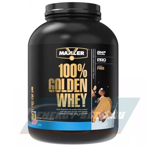  MAXLER 100% Golden Whey Шоколадно-Арахисовая паста, 2270 г