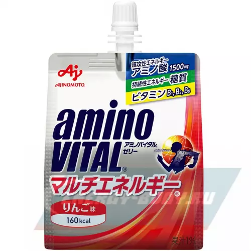 Энергетический гель AminoVITAL AJINOMOTO aminoVITAL® Multi Energy Яблоко, 1 саше