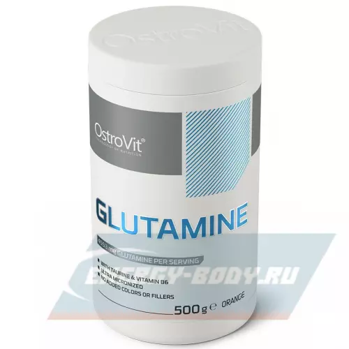 Глютамин OstroVit Glutamine Апельсин, 500 г