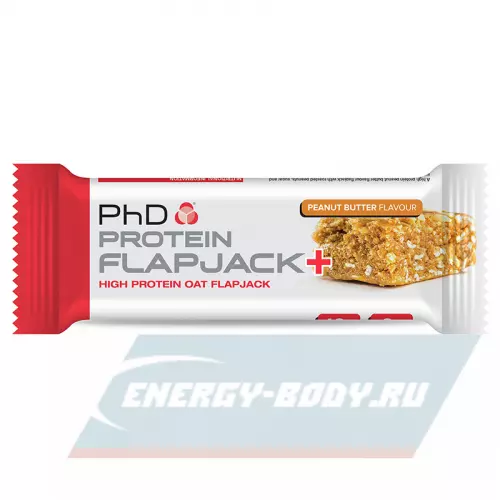 Батончик протеиновый PhD Nutrition Flapjack Bar Ореховая паста, 75 г
