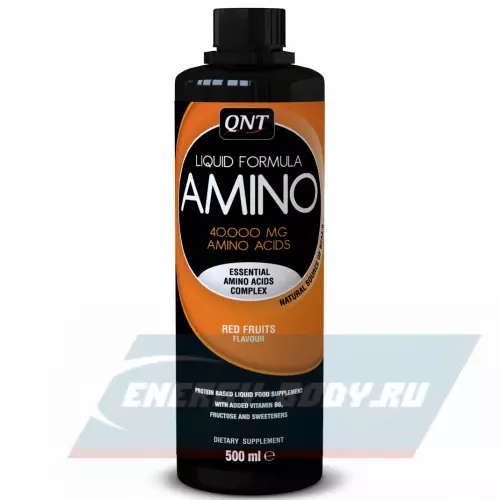 Аминокислотны QNT Amino Acid Liquid Красные фрукты, 500 мл